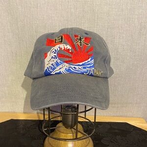 Gray Embroidered Men's Cap